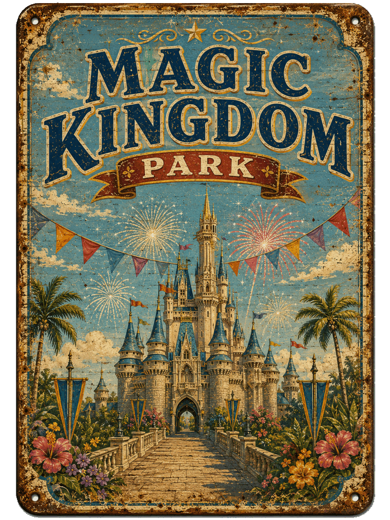 Magic Kingdom Park sign