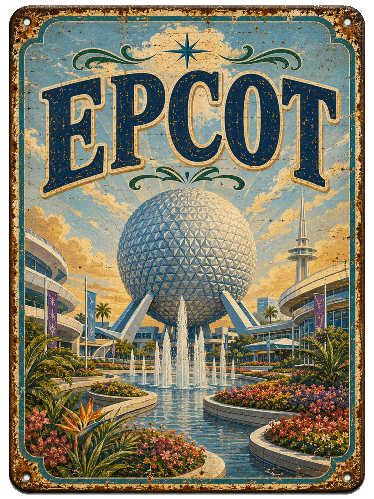 EPCOT sign