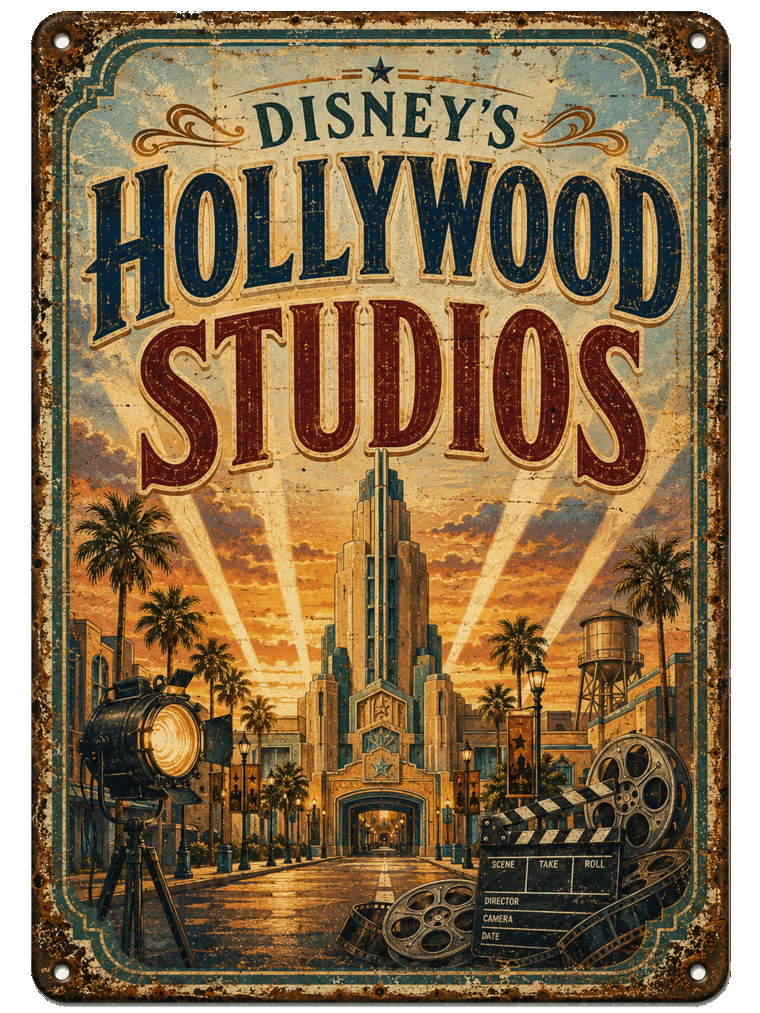 Disney's Hollywood Studios sign