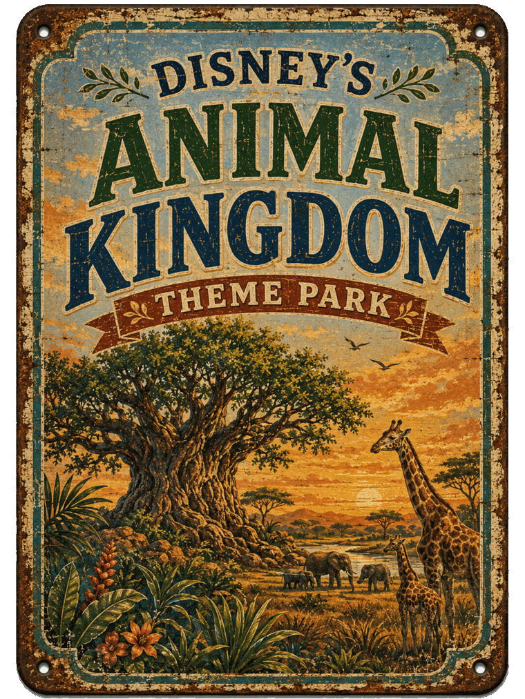 Disney's Animal Kingdom Theme Park sign