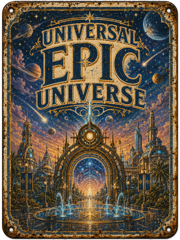 Universal Epic Universe sign