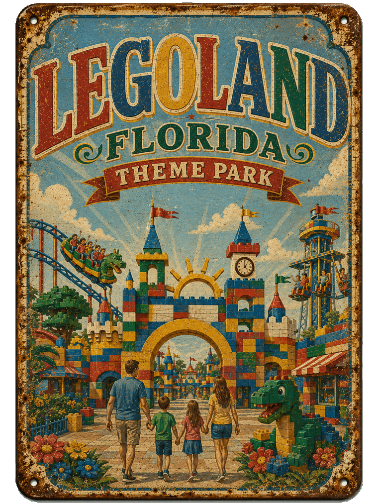 LEGOLAND Florida Theme Park sign