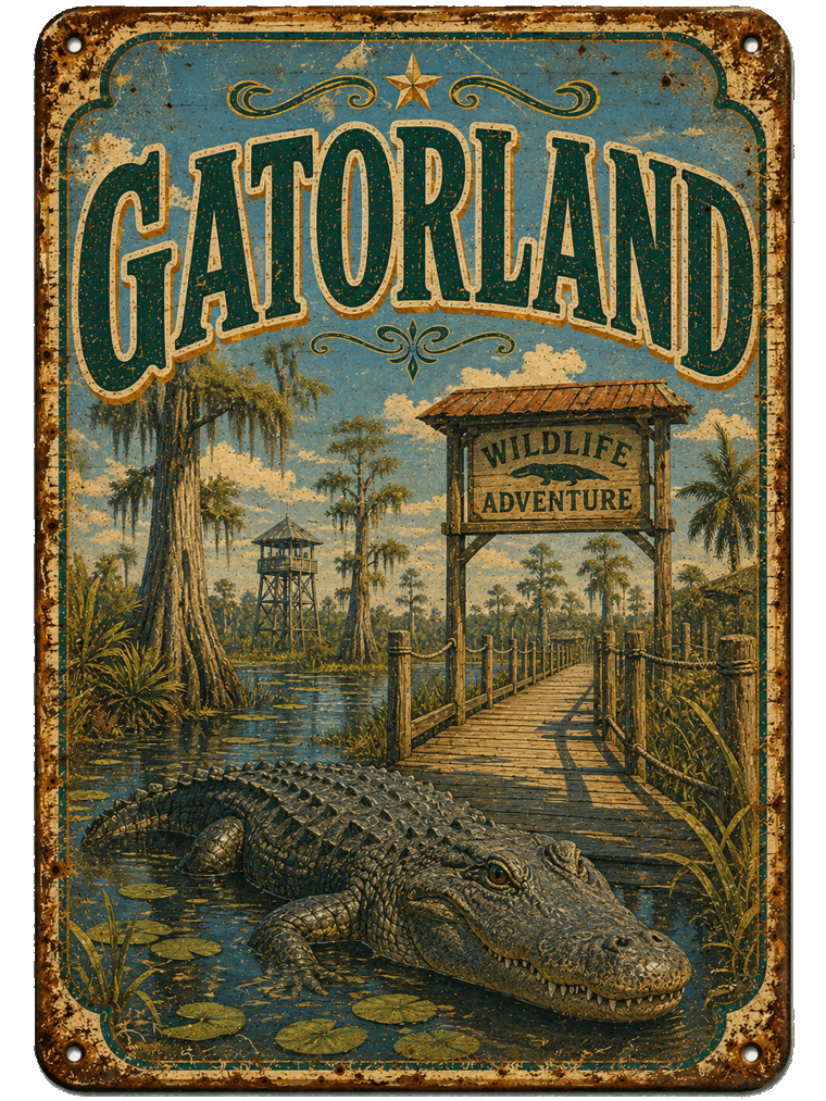 Gatorland sign