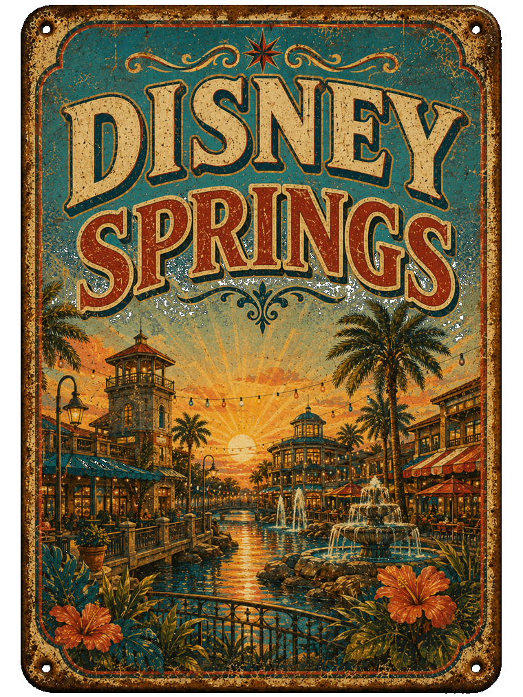 Disney Springs sign