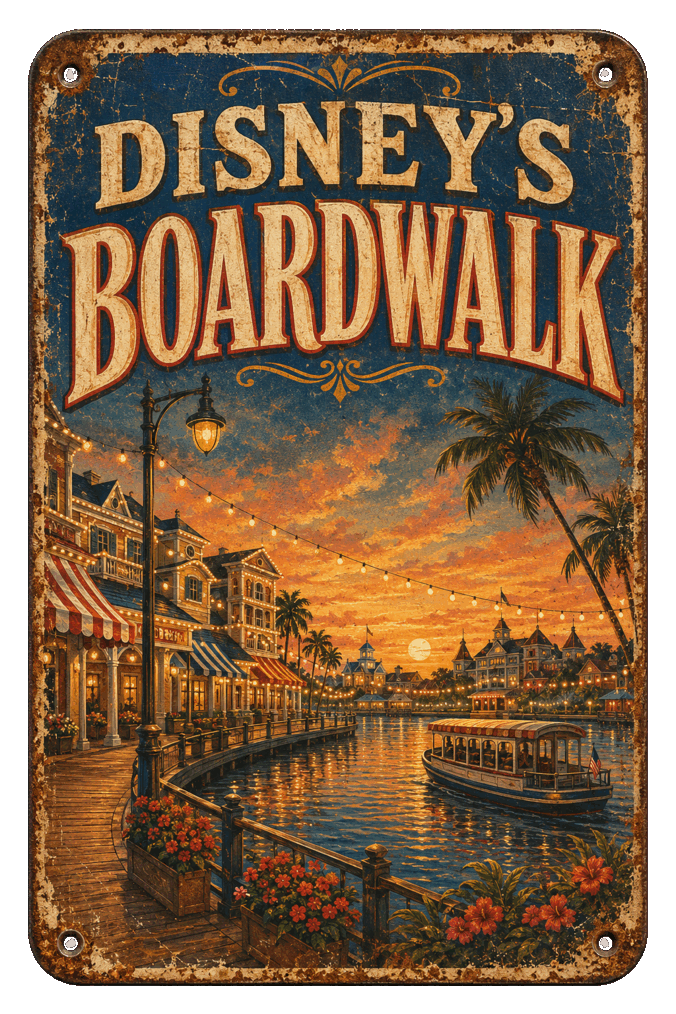 Disney’s BoardWalk sign