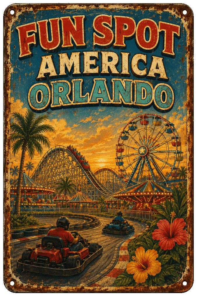 Fun Spot America Orlando sign