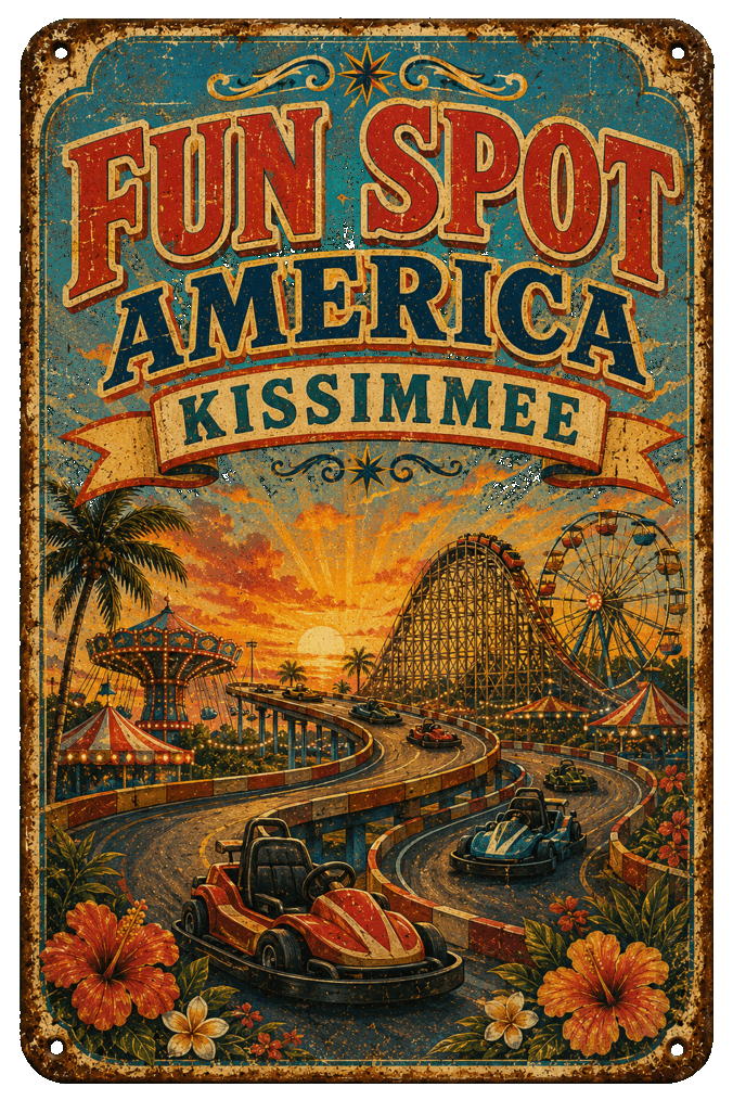 Fun Spot America Kissimmee sign