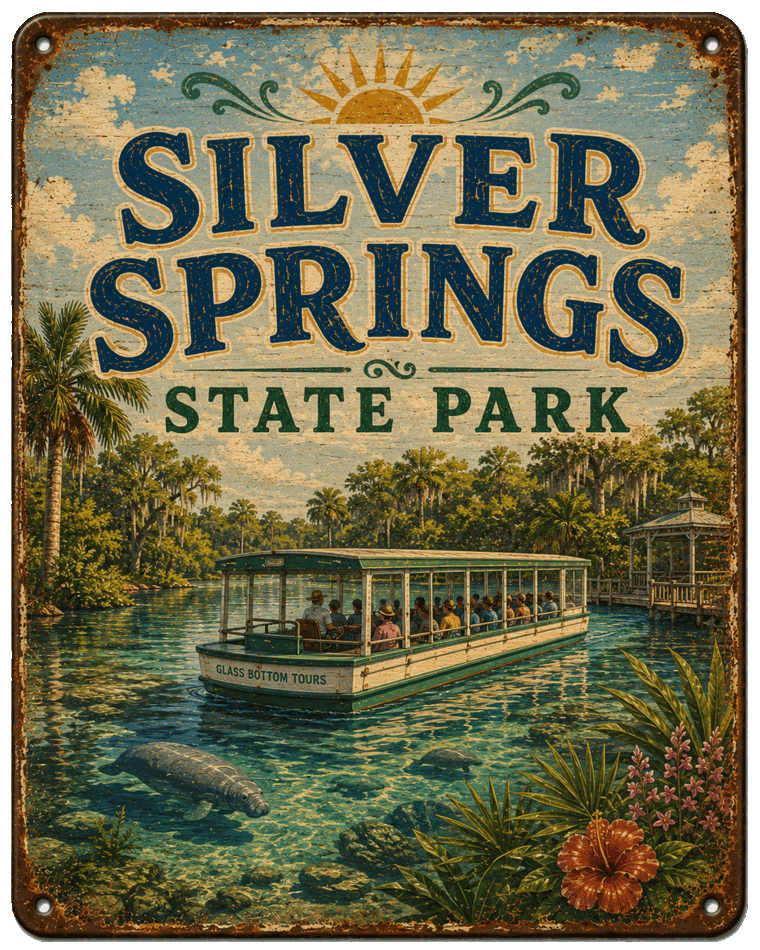 Silver Springs State Park sign