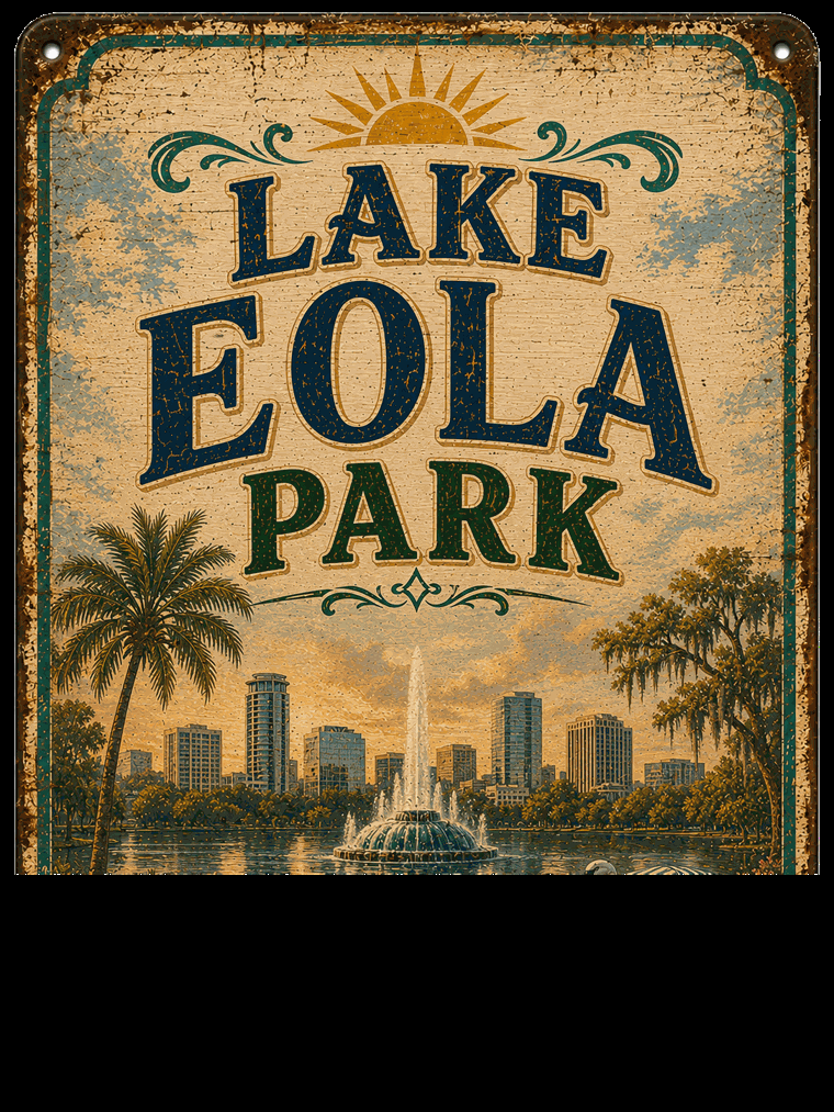 Lake Eola Park sign