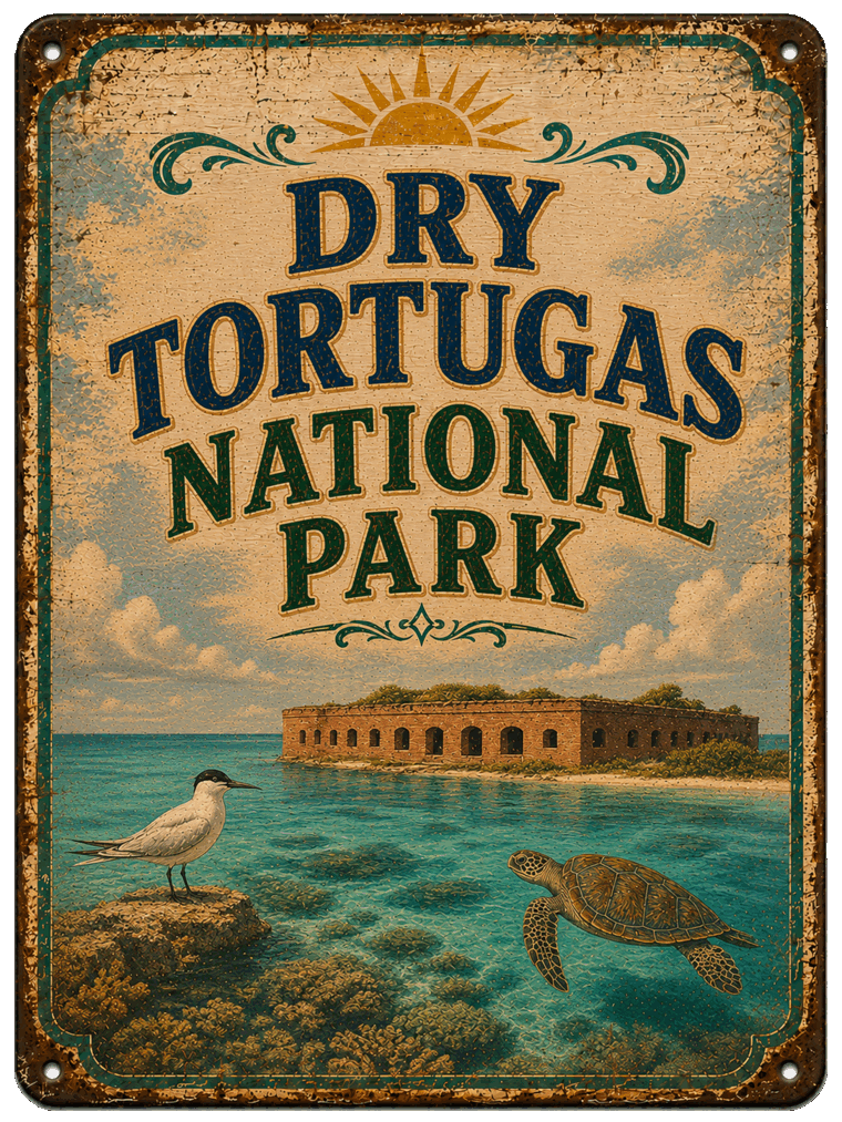 Dry Tortugas National Park sign